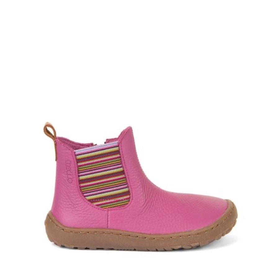 Kids Froddo Shoes | Froddo Kids Barefoot Chelsea Boot Fuchsia