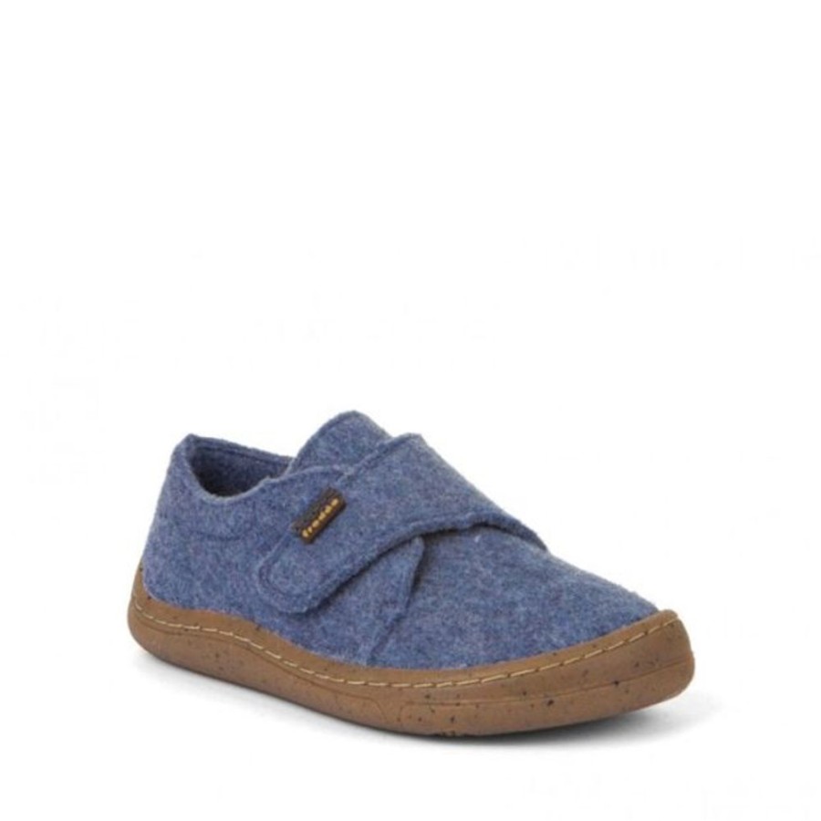 Kids Froddo Slippers | Froddo Barefoot Wool Slippers Denim