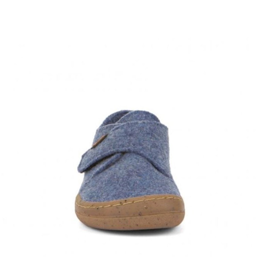 Kids Froddo Slippers | Froddo Barefoot Wool Slippers Denim