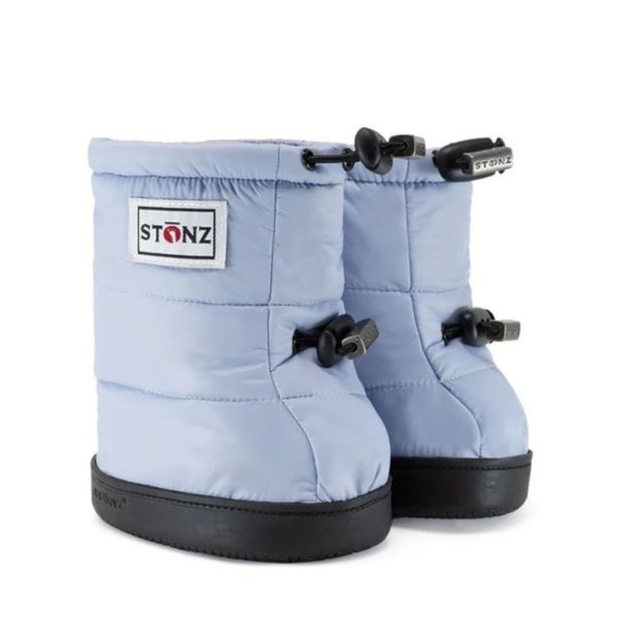 Kids Stonz Pre-Walkers | Stonz Puffer Booties Haze Blue