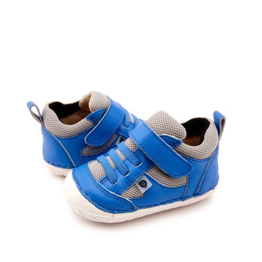 Kids Old Soles Pre-Walkers | Old Soles Bru Pave Shoe Neon Blue