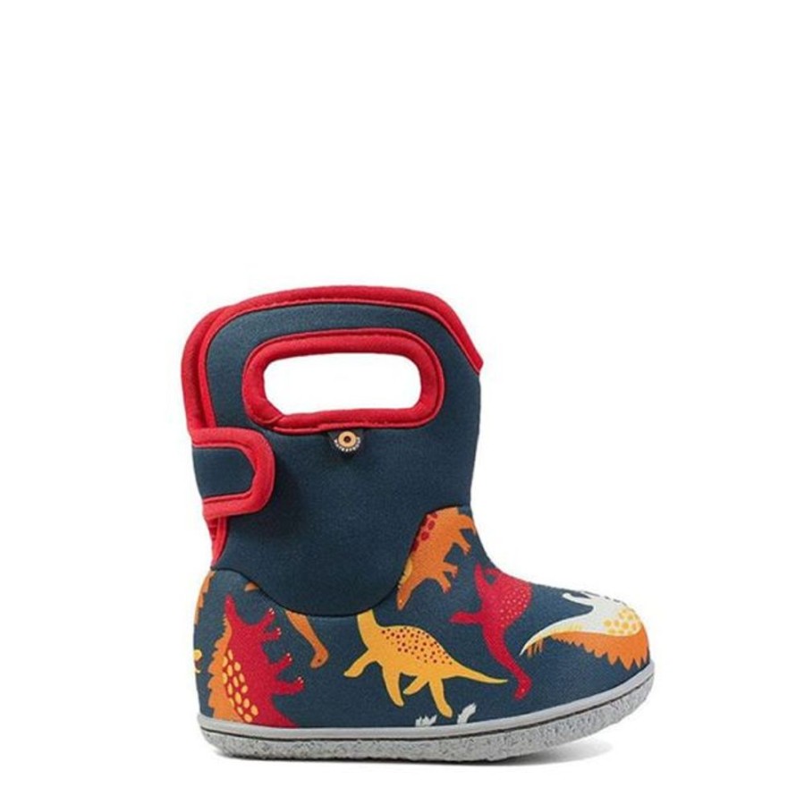 Kids Bogs Boots | Baby Bogs Dino Indigo Multi