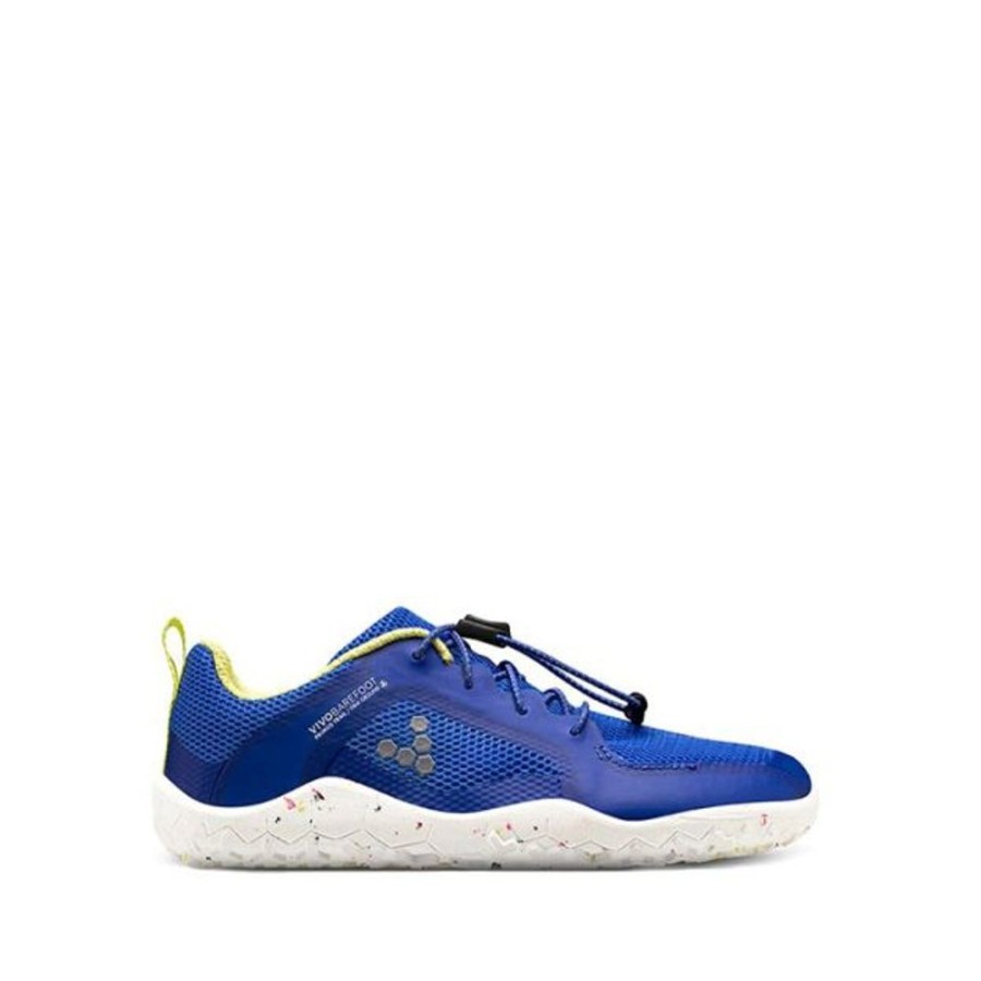 Kids VivoBarefoot Trainers | Vivobarefoot Kids Primus Trail Amparo Blue