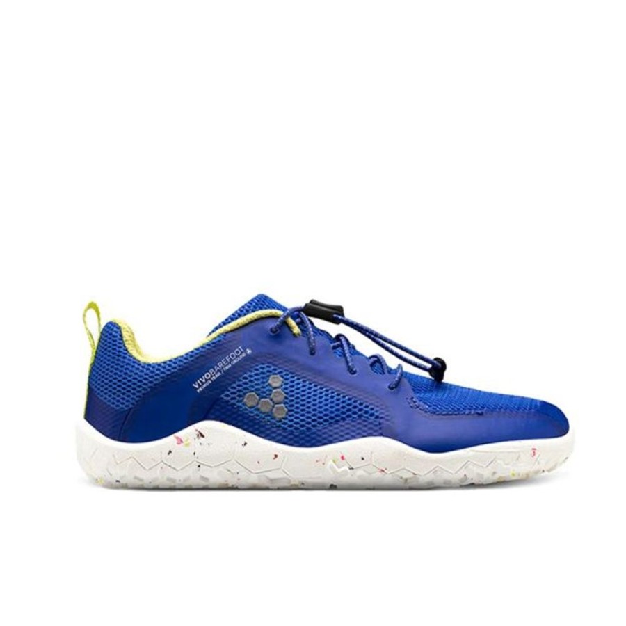 Kids VivoBarefoot Trainers | Vivobarefoot Kids Primus Trail Amparo Blue