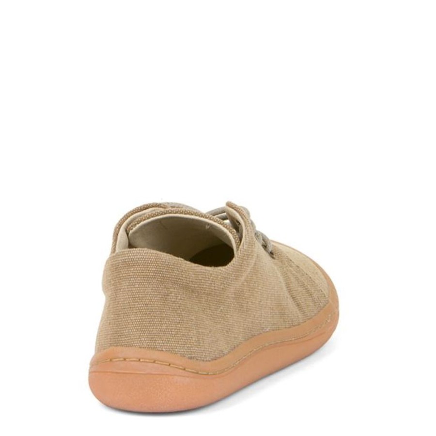 Kids Froddo Trainers | Froddo Organic Cotton Vegan Sneakers Beige