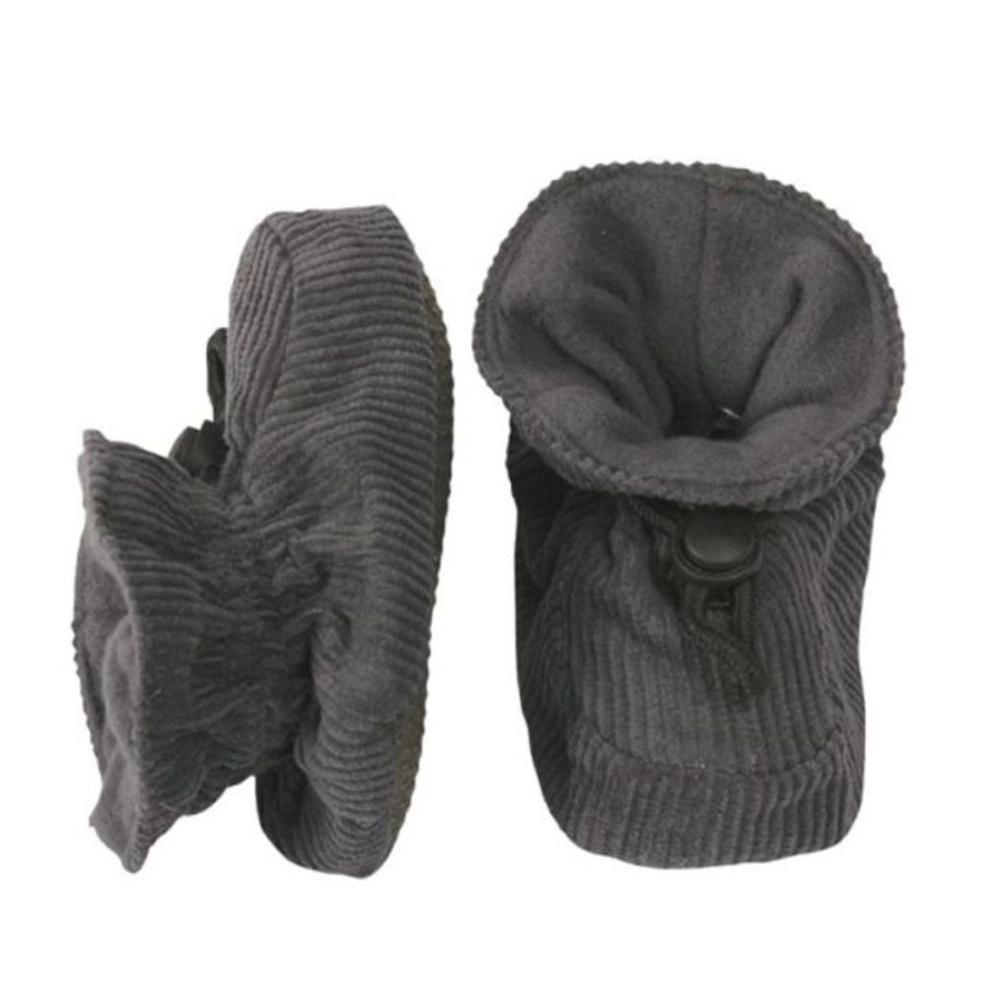 Kids MP Denmark Pre-Walkers | Mp Denmark Corduroy Booties Graphite Grey