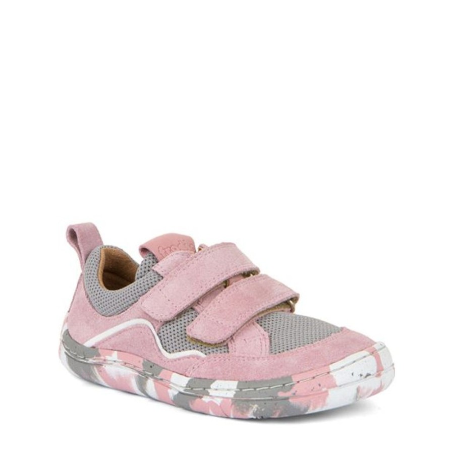 Kids Froddo Trainers | Froddo Barefoot Sports Shoe Grey Pink