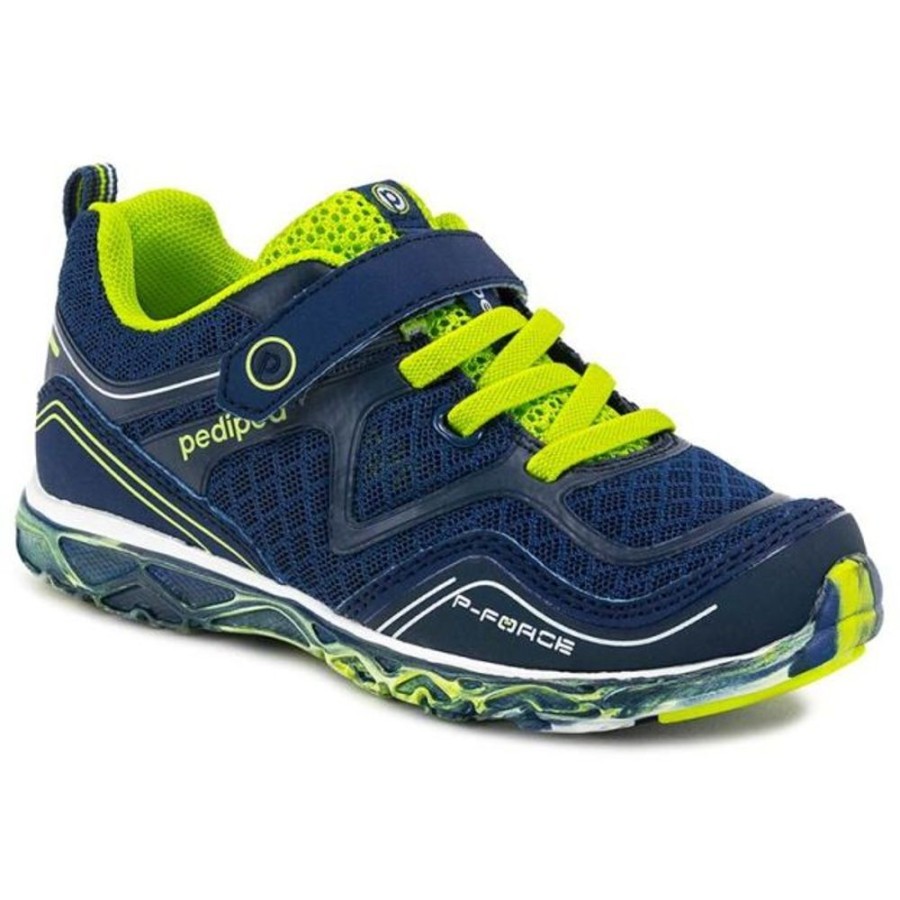 Kids Pediped Flex Trainers | Pediped Force Indigo