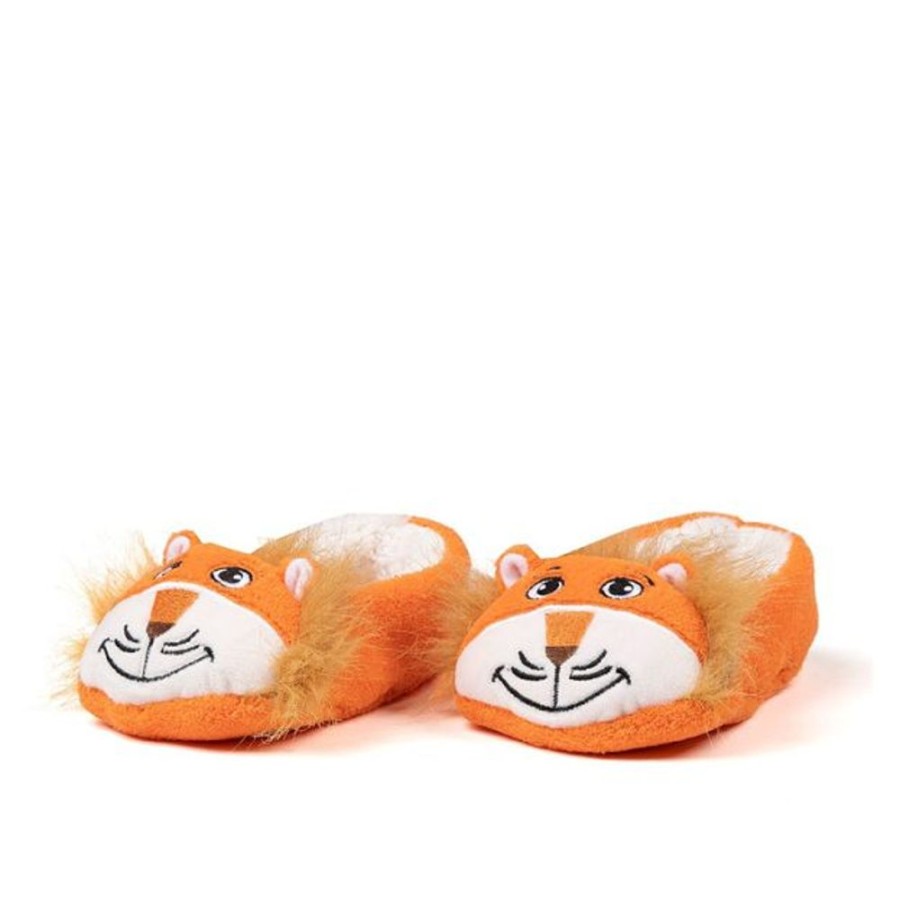 Kids Cozy Soles Slippers | Cozy Sole Junior Lion Slippers