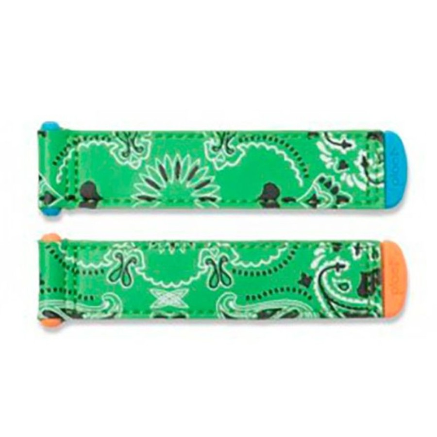 Accessories Plae | Plae Velcro Tabs Paisley Green (2 Pack)