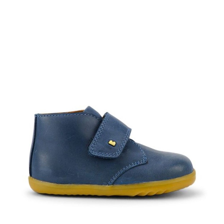 Kids Bobux Step Up Boots | Bobux Su Desert Boot Midnight