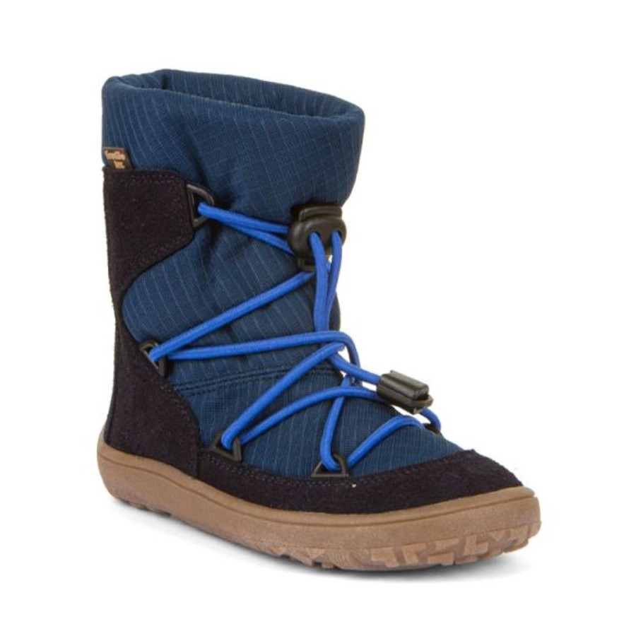 Kids Froddo Boots | Froddo Barefoot Waterproof Track Boots Dark Blue