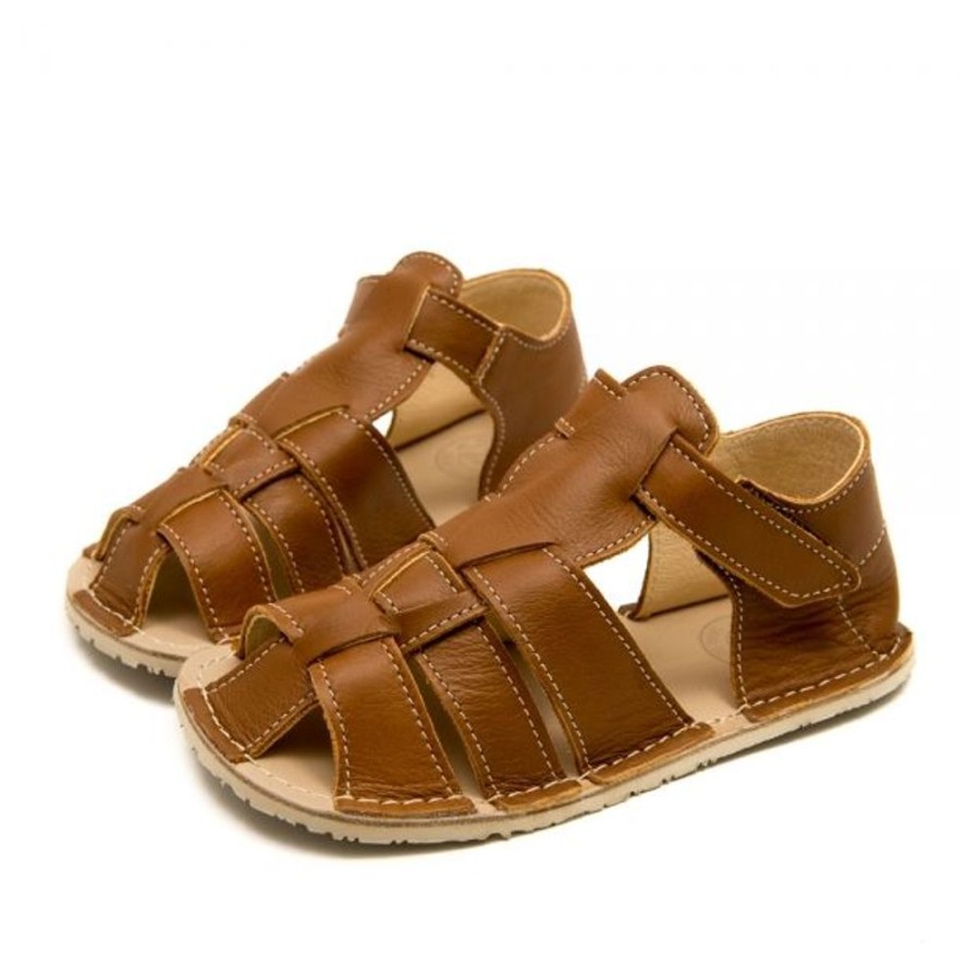 Kids Zeazoo Sandals | Zeazoo Kids Marlin Sandals Brown