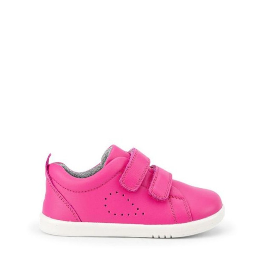 Kids Bobux i-Walk Trainers | Bobux I-Walk Grass Court Fuchsia