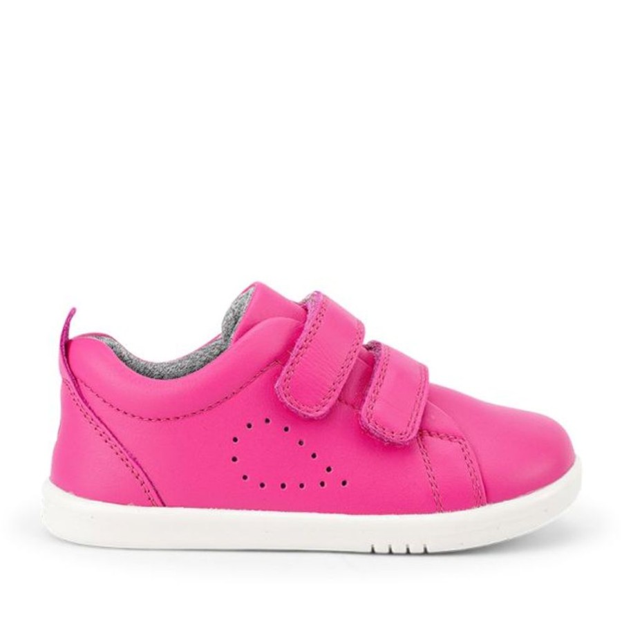 Kids Bobux i-Walk Trainers | Bobux I-Walk Grass Court Fuchsia