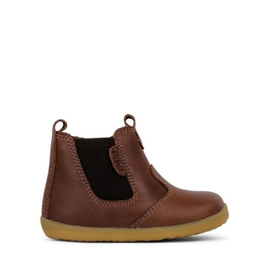 Kids Bobux Step Up Boots | Bobux Su Jodhpur Boot Toffee