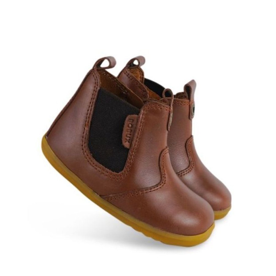 Kids Bobux Step Up Boots | Bobux Su Jodhpur Boot Toffee