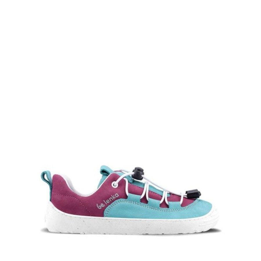 Kids Be Lenka Shoes | Be Lenka Kids Xplorer Shoes Light Teal & Plum