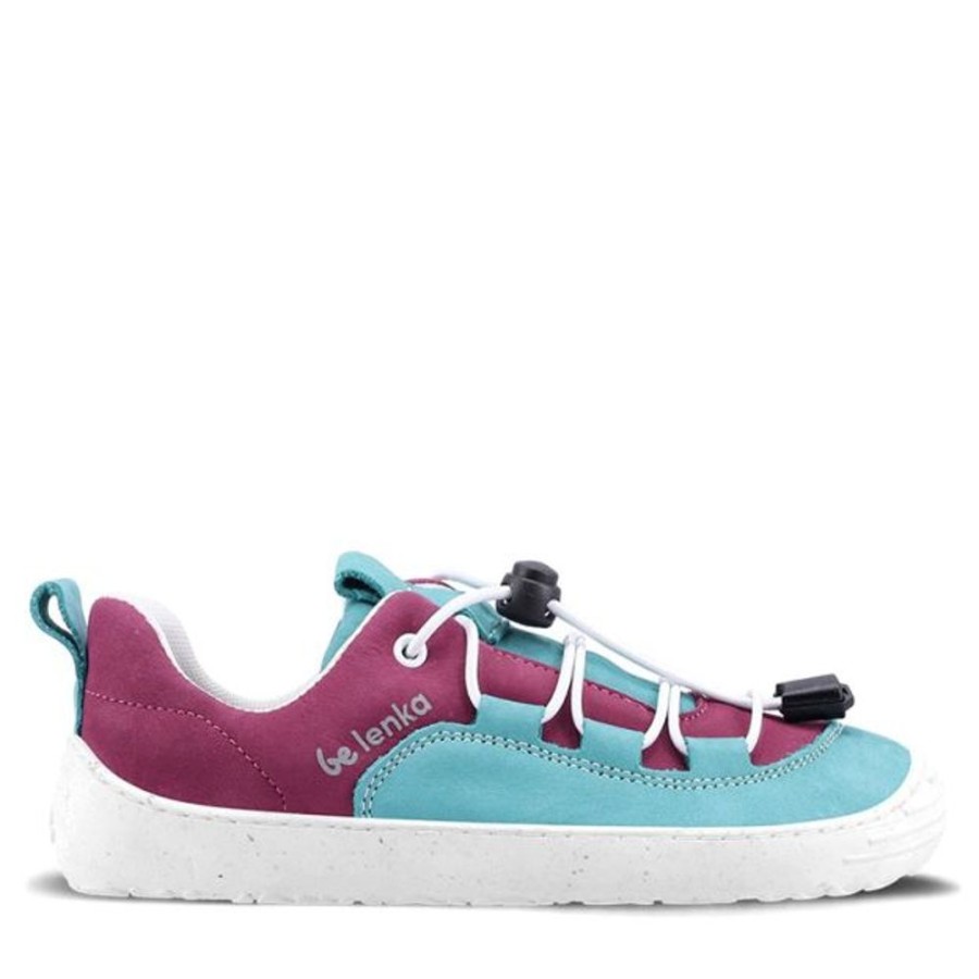 Kids Be Lenka Shoes | Be Lenka Kids Xplorer Shoes Light Teal & Plum