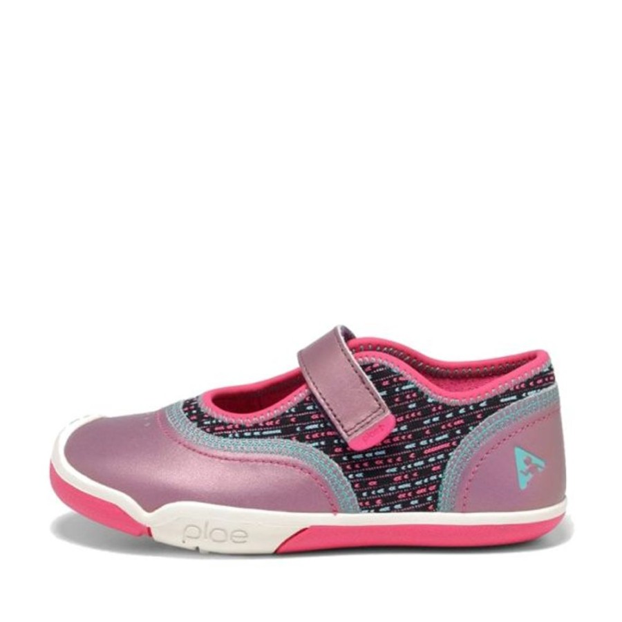 Kids Plae Trainers | Plae Emme Imperial Garnet