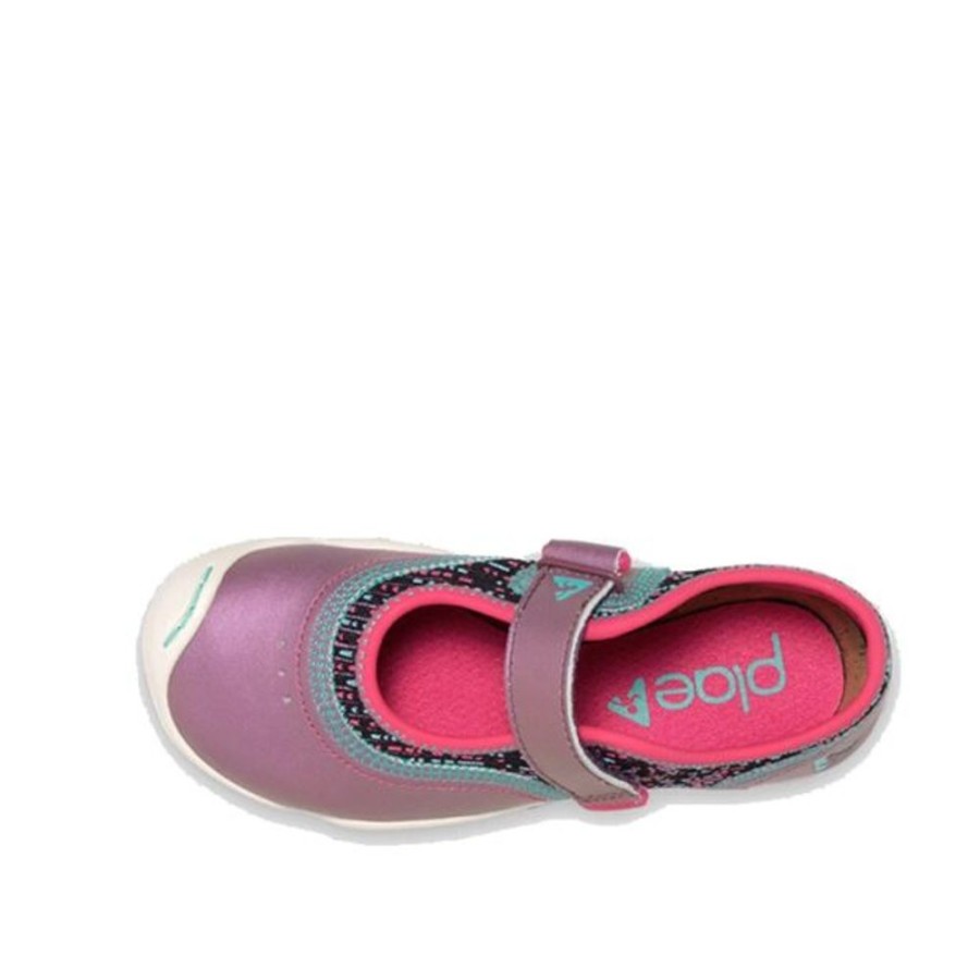 Kids Plae Trainers | Plae Emme Imperial Garnet