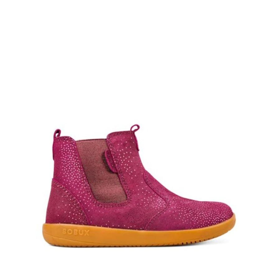 Kids Bobux Kid+ Boots | Bobux Kid+ Jodhpur Boot Boysenberry Starburst