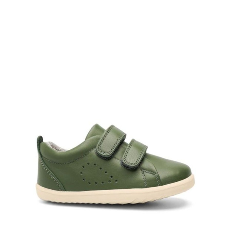 Kids Bobux Step Up Trainers | Bobux Su Grass Court Forest