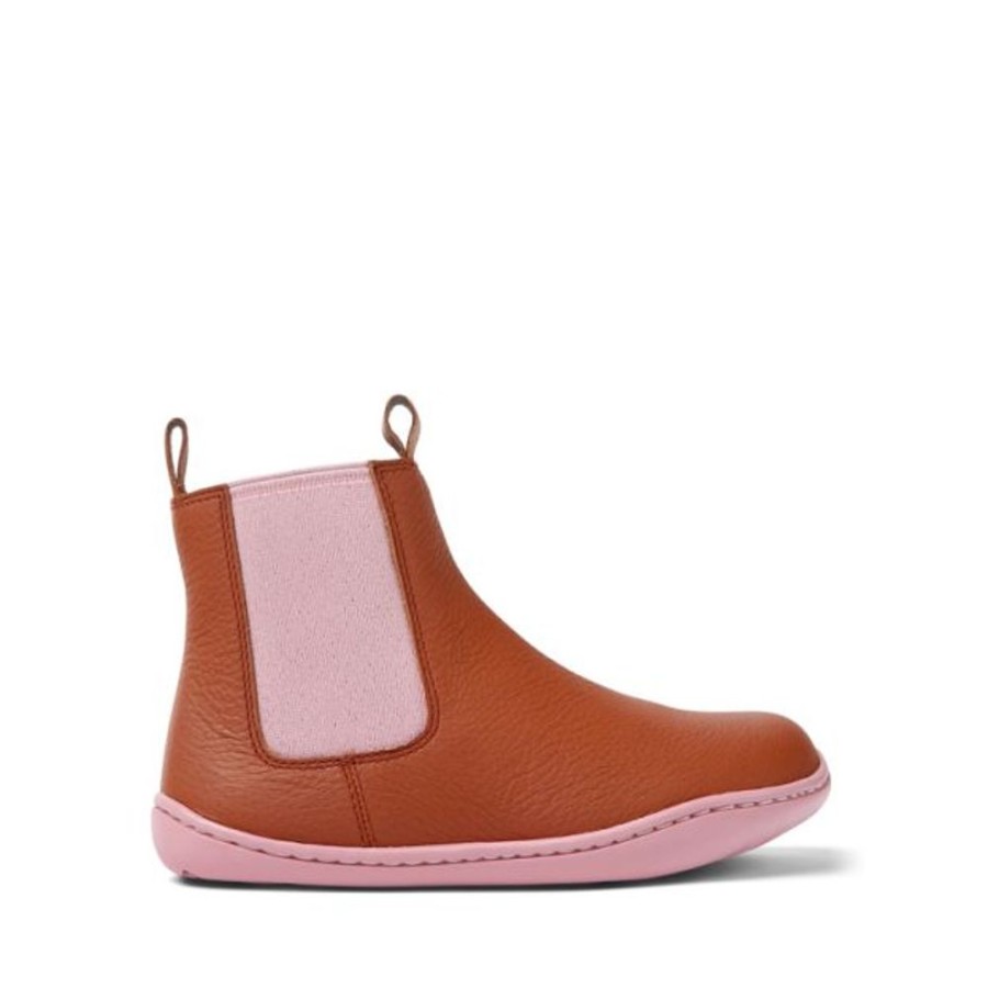 Kids Camper Boots | Camper Kids Peu Chelsea Boots Red