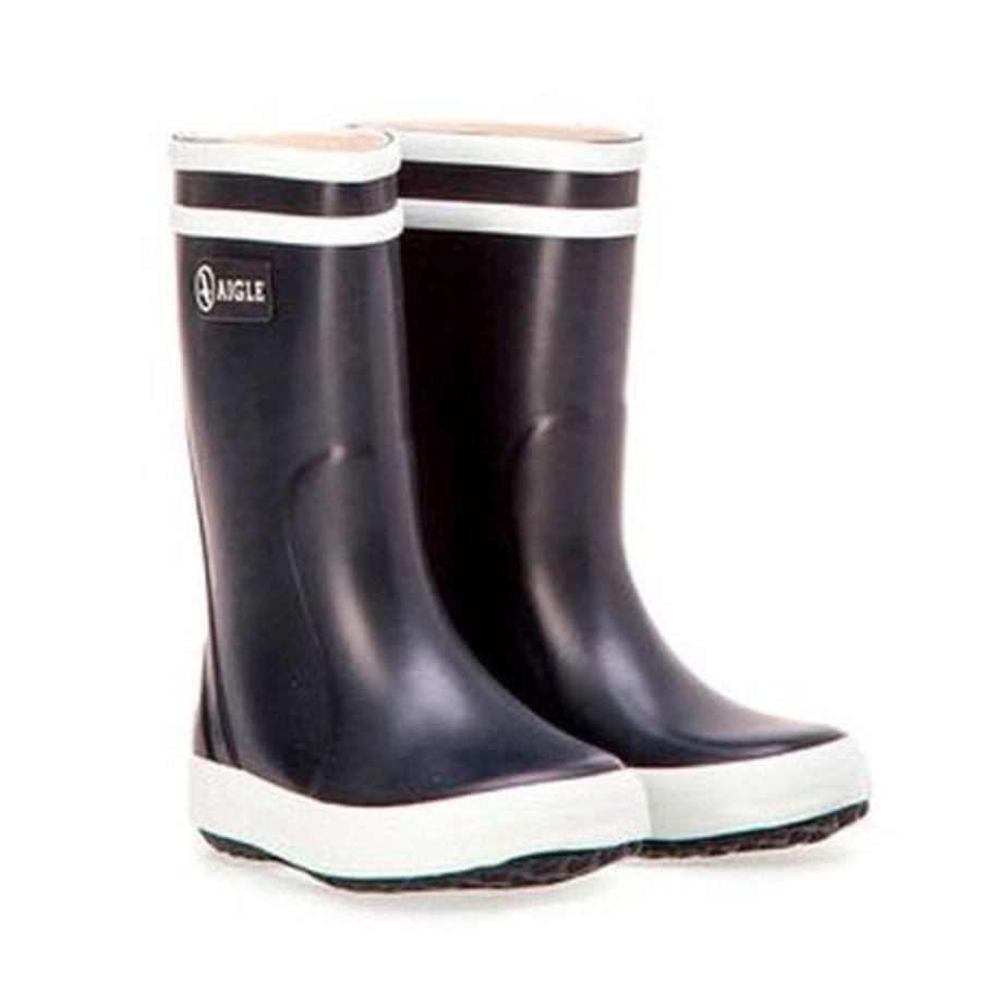 Kids Aigle Wellingtons | Aigle Kids Lolly Pop Welly Navy