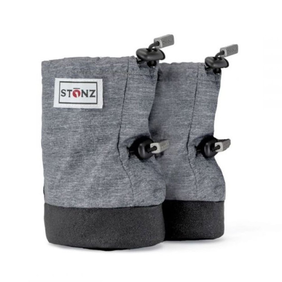 Kids Stonz Pre-Walkers | Stonz Soft Soled Booties Heather