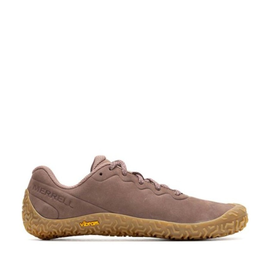 Adults Merrell Trainers | Merrell Ladies Vapour Glove 6 Leather Marron