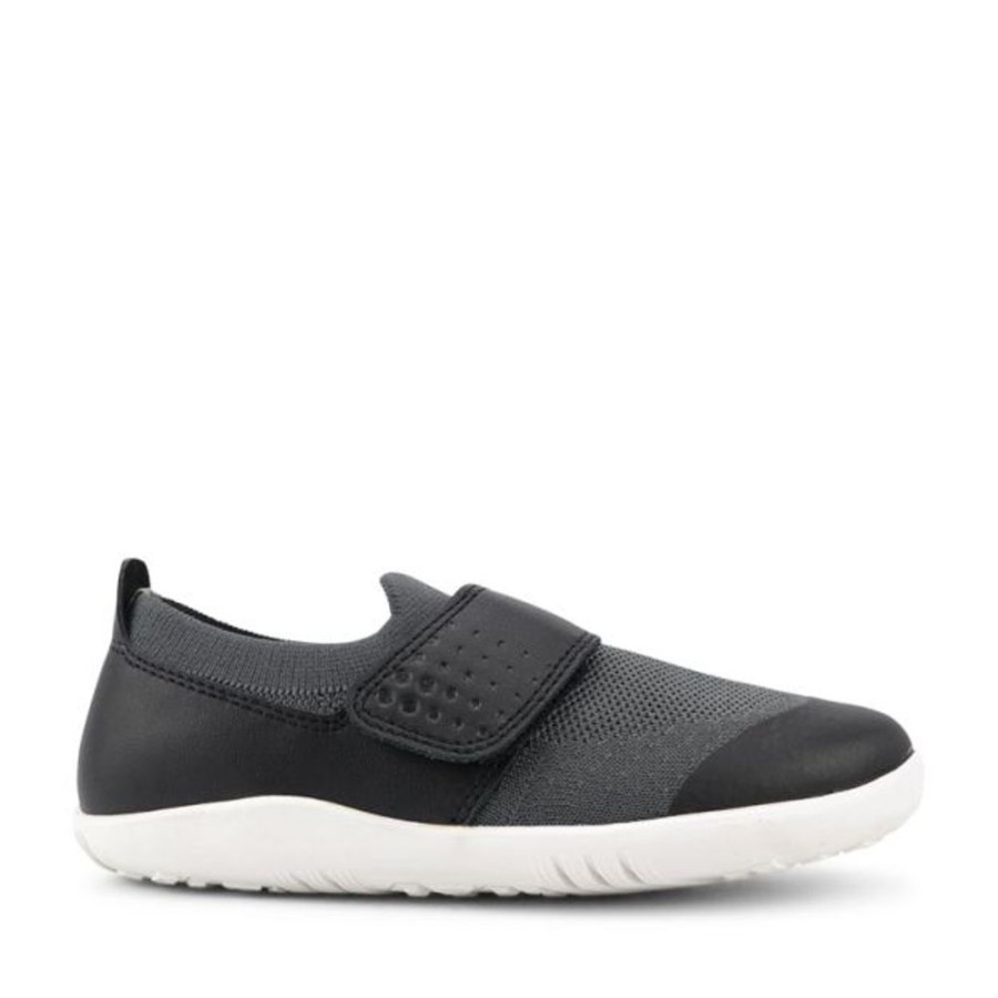 Kids Bobux i-Walk/Kid+ Trainers | Bobux Dimension Iii Trainers Black And Charcoal