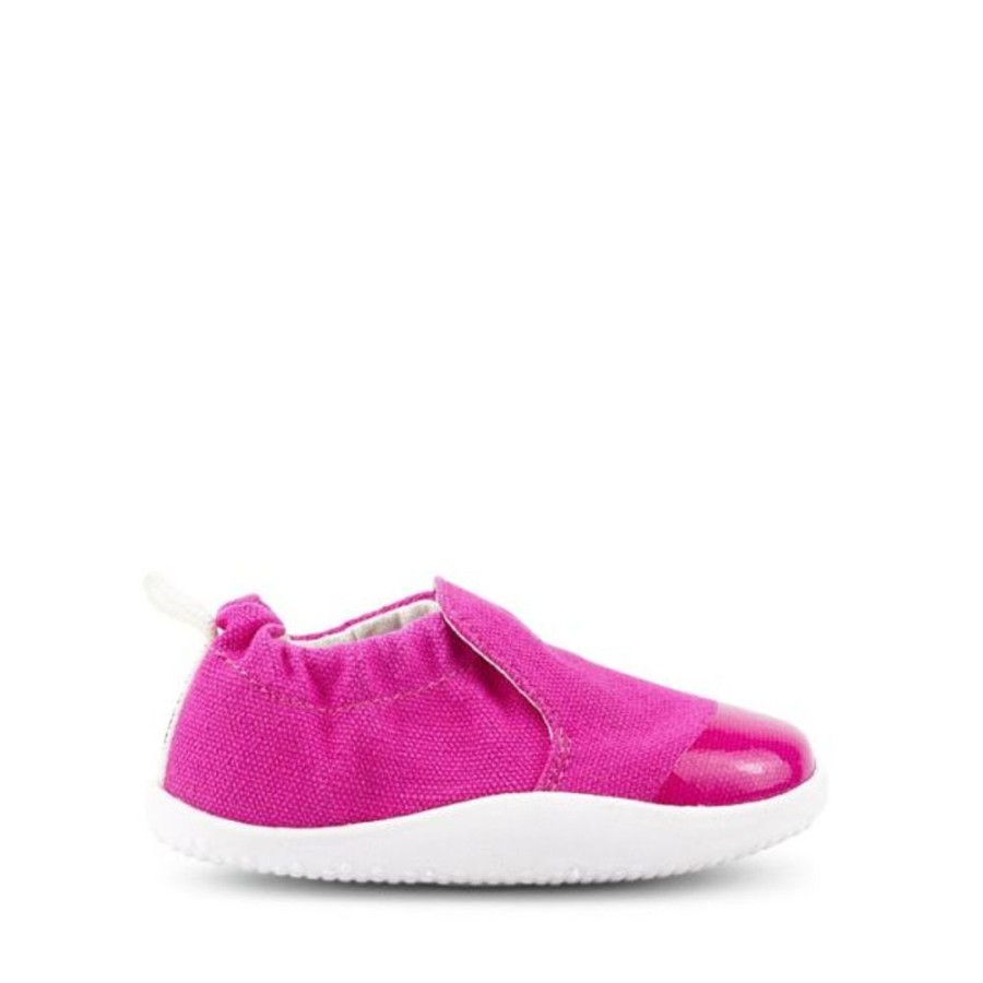 Kids Bobux Step Up Pre-Walkers | Bobux Su Xplorer Scamp Fuchsia