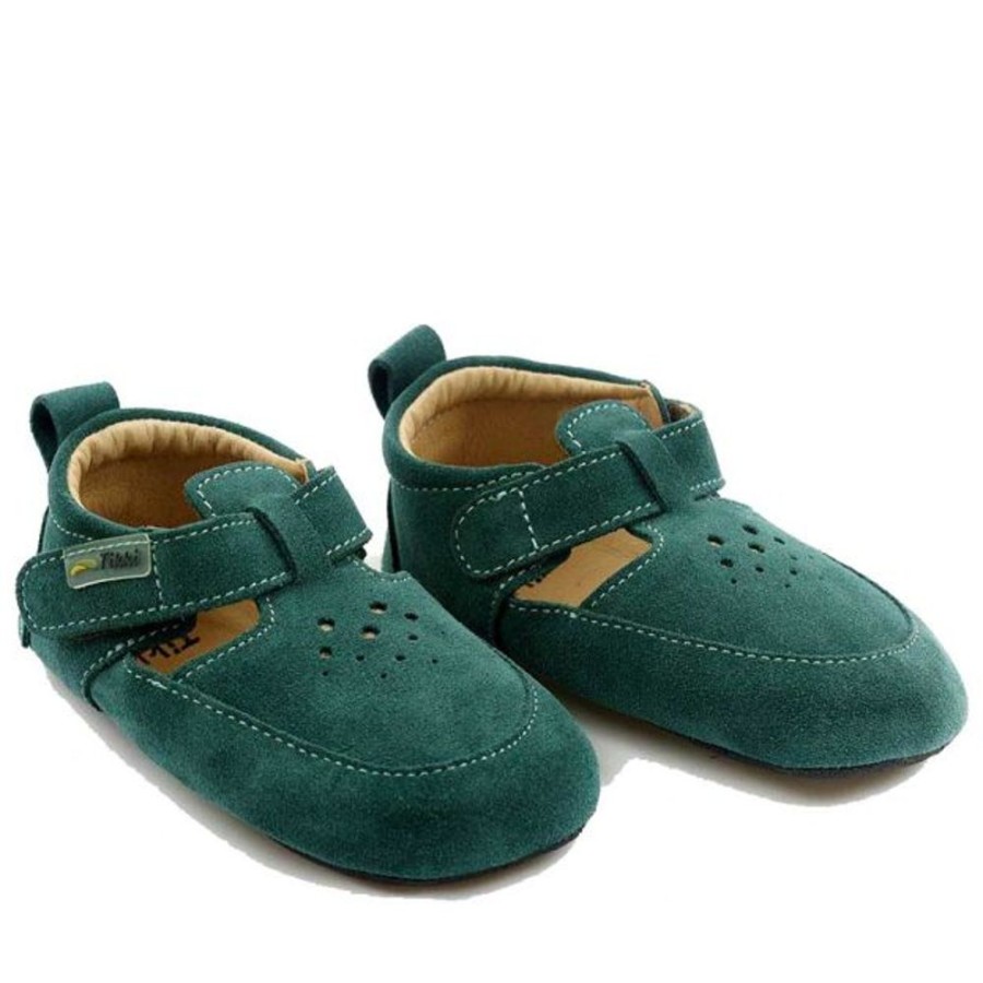 Kids Tikki Pre-Walkers | Tikki Kids Pouf Shoes Ginko Suede