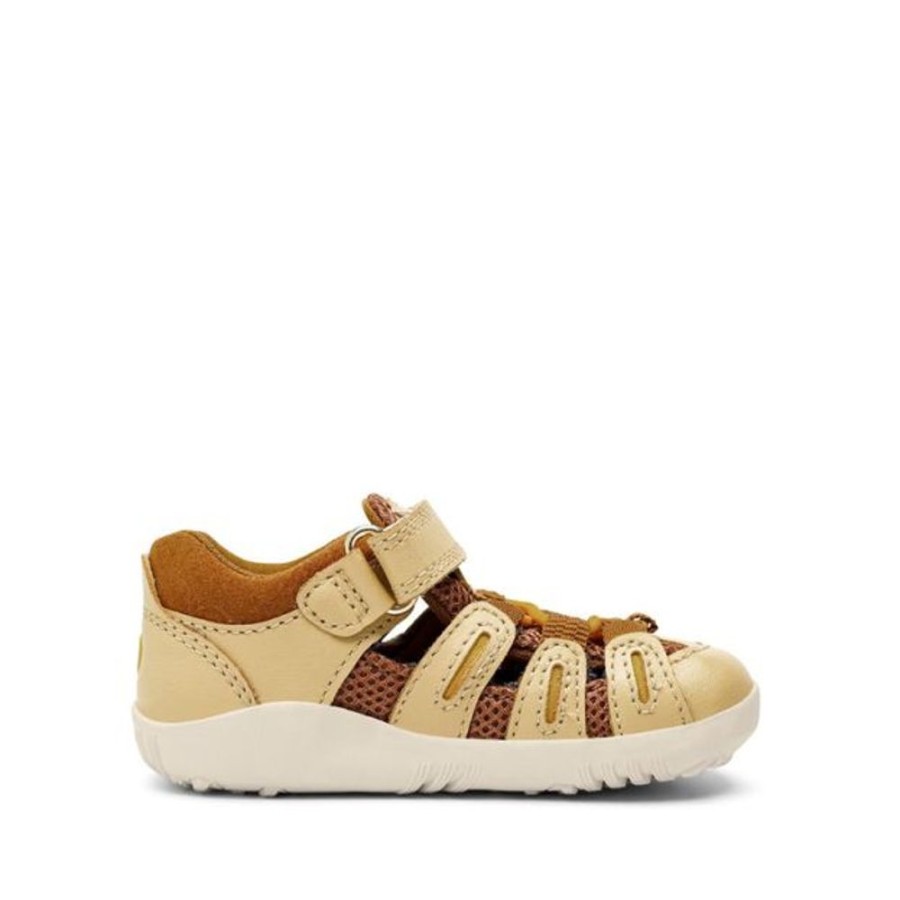 Kids Bobux Step Up Sandals | Bobux Su Summit Sandal Sand