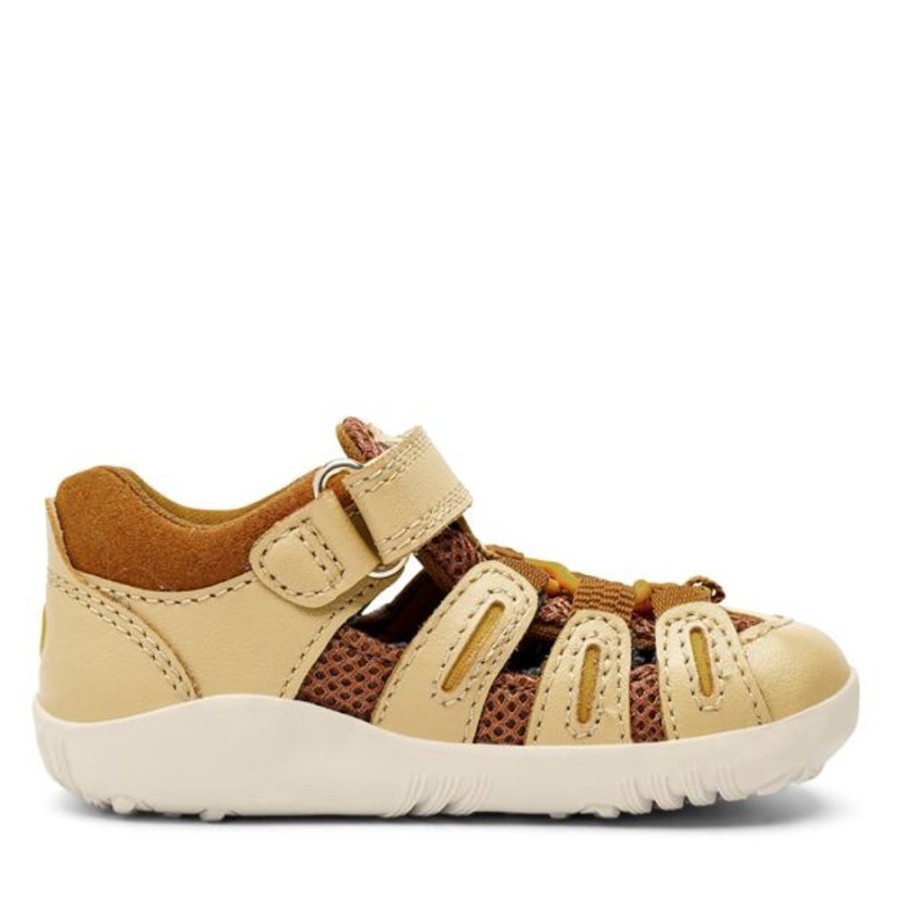 Kids Bobux Step Up Sandals | Bobux Su Summit Sandal Sand