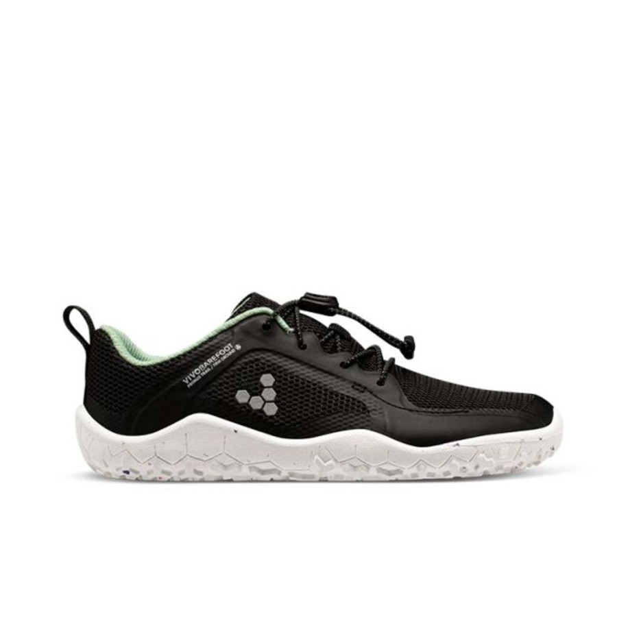 Kids VivoBarefoot Trainers | Vivobarefoot Kids Primus Trail Obsidian