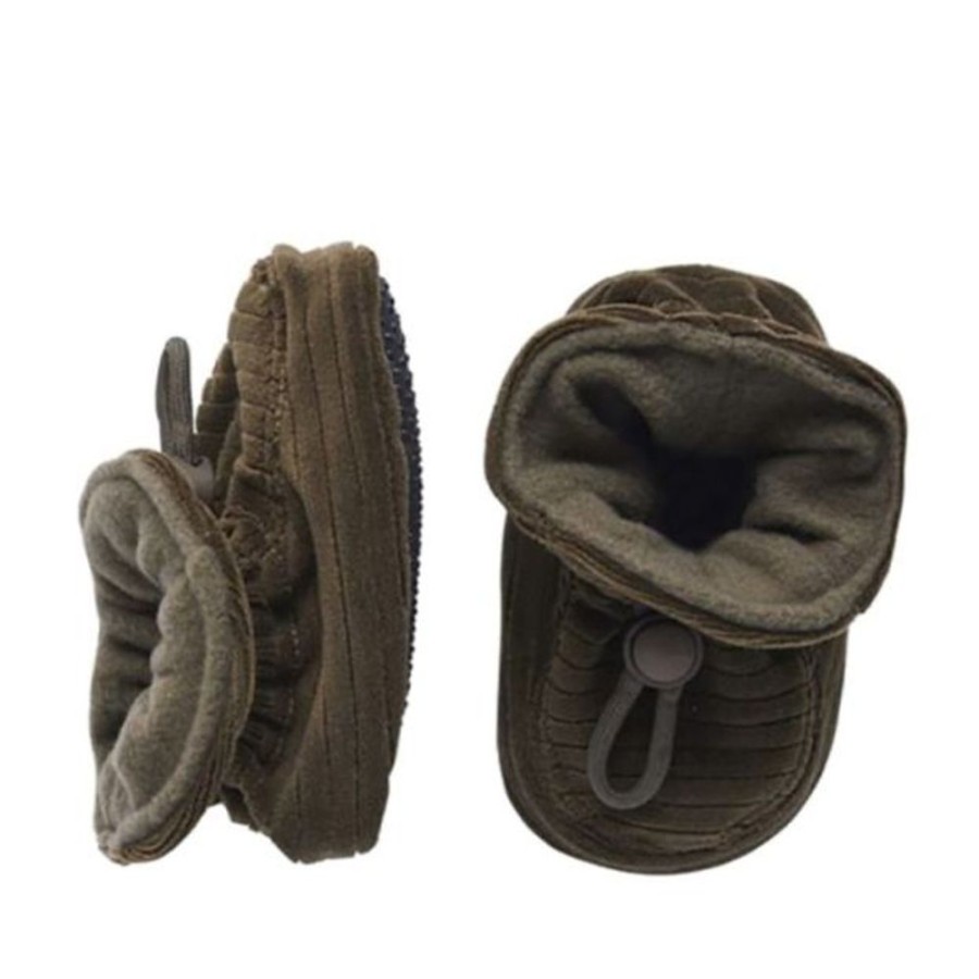 Kids MP Denmark Pre-Walkers | Mp Denmark Velvet Booties Olive