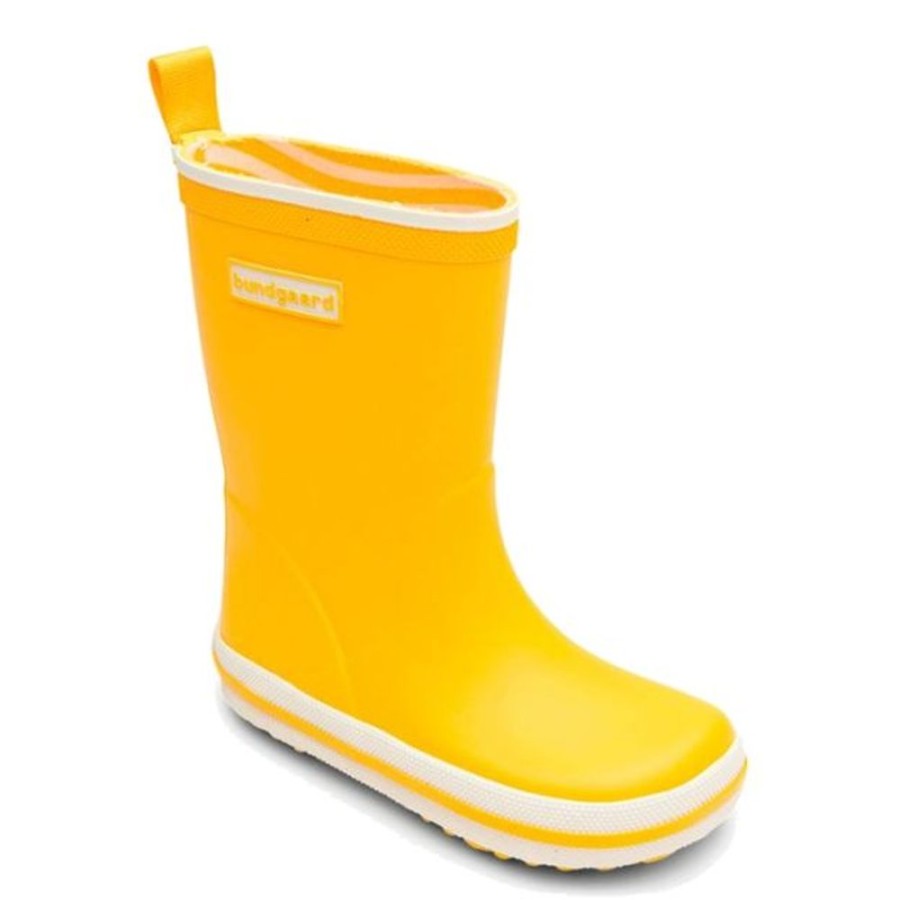 Kids Bundgaard Wellingtons | Bundgaard Kids Classic Charly High Wellingtons Sunflower