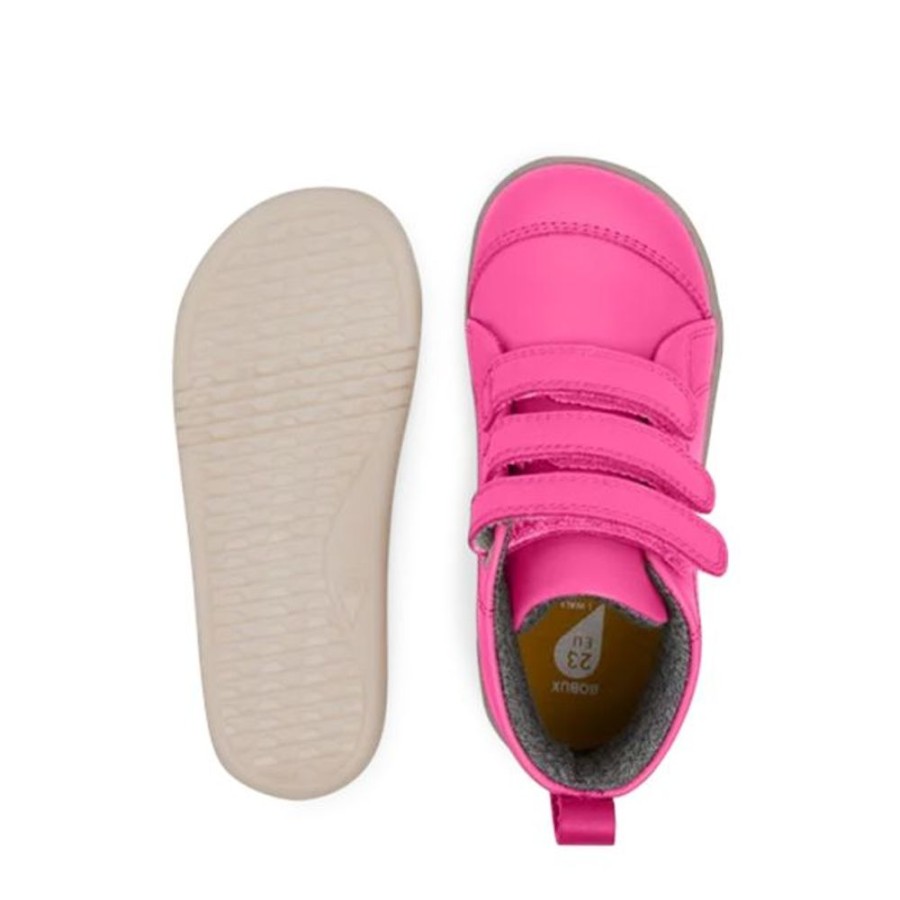 Kids Bobux i-Walk Boots | Bobux I-Walk Hi Court Fuchsia