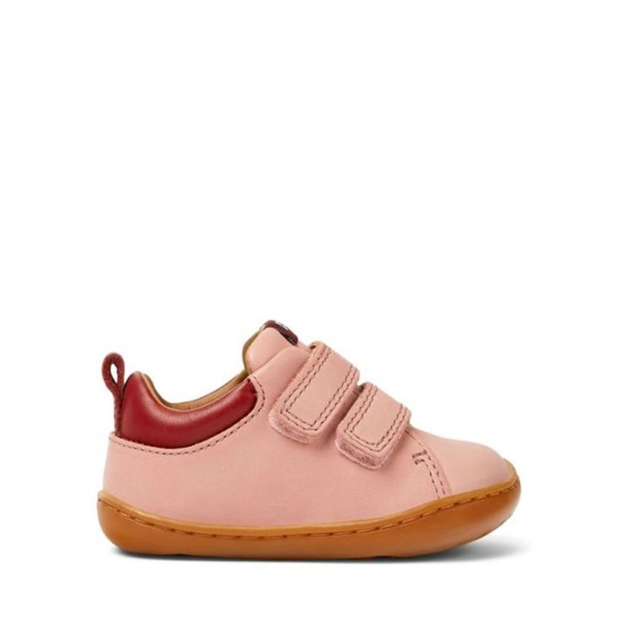 Kids Camper First Shoes | Camper Kids First Peu Shoes Pink Sparkle