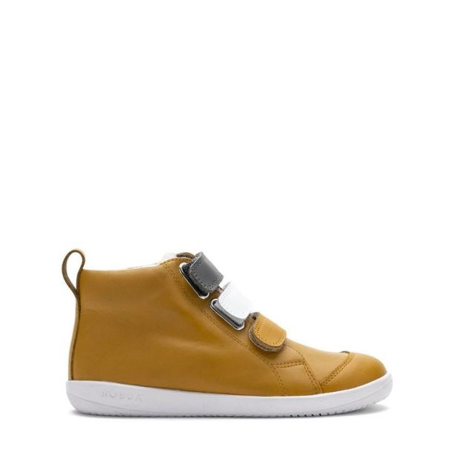 Kids Bobux Kid+ Boots | Bobux Kid+ Hi Court Switch Arctic Butterscotch