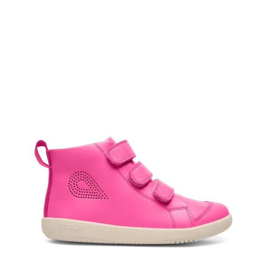 Kids Bobux Kid+ Boots | Bobux Kid+ Hi Court Fuchsia