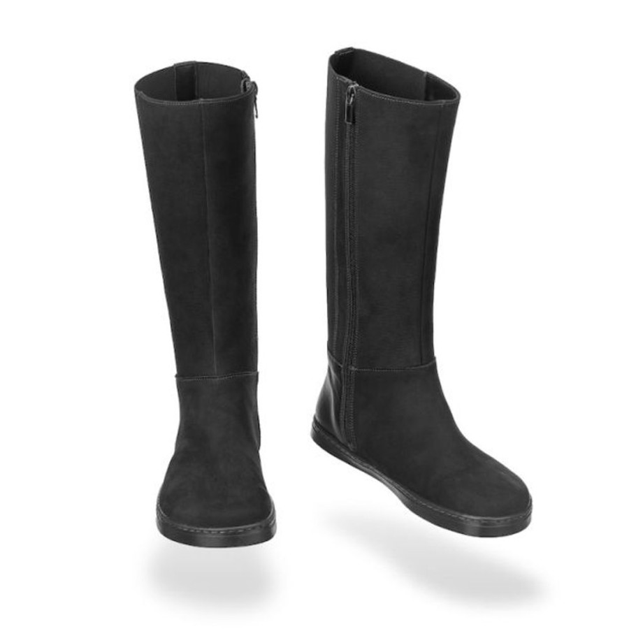 Adults Peerko Boots | Peerko Ladies Regina Boots Black (Wider Calf)