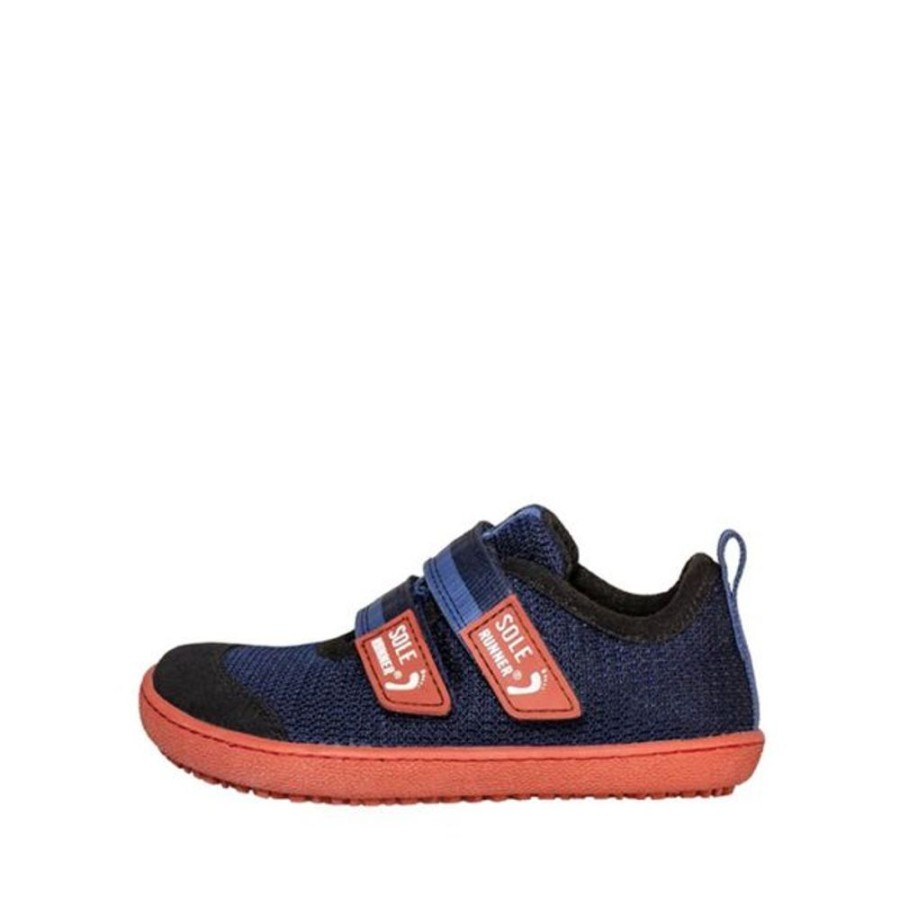 Kids Sole Runner Trainers | Sole Runner Kids Puck 4 Navy Orange