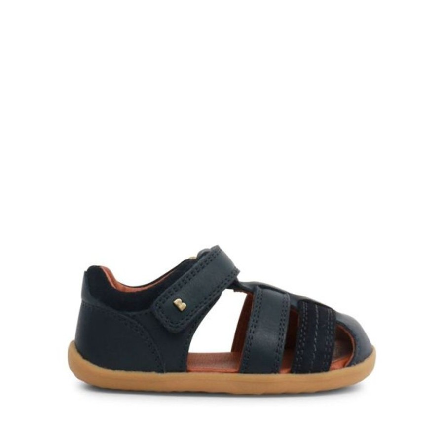 Kids Bobux Step Up Sandals | Bobux Su Roam Sandal Navy