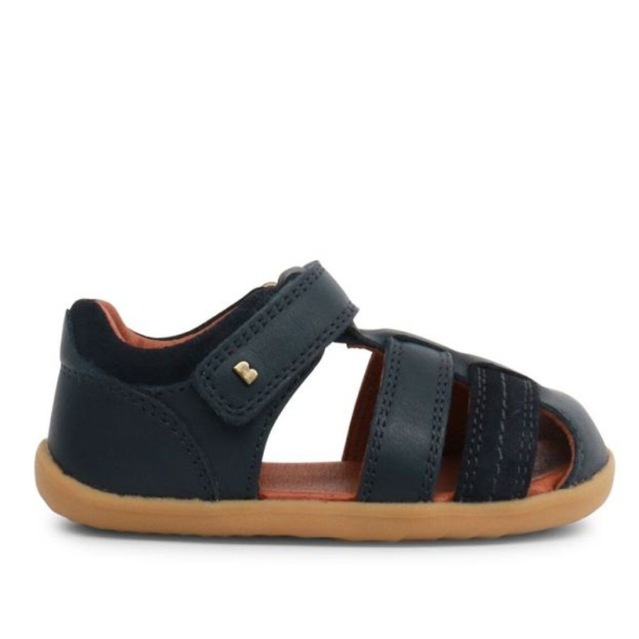 Kids Bobux Step Up Sandals | Bobux Su Roam Sandal Navy