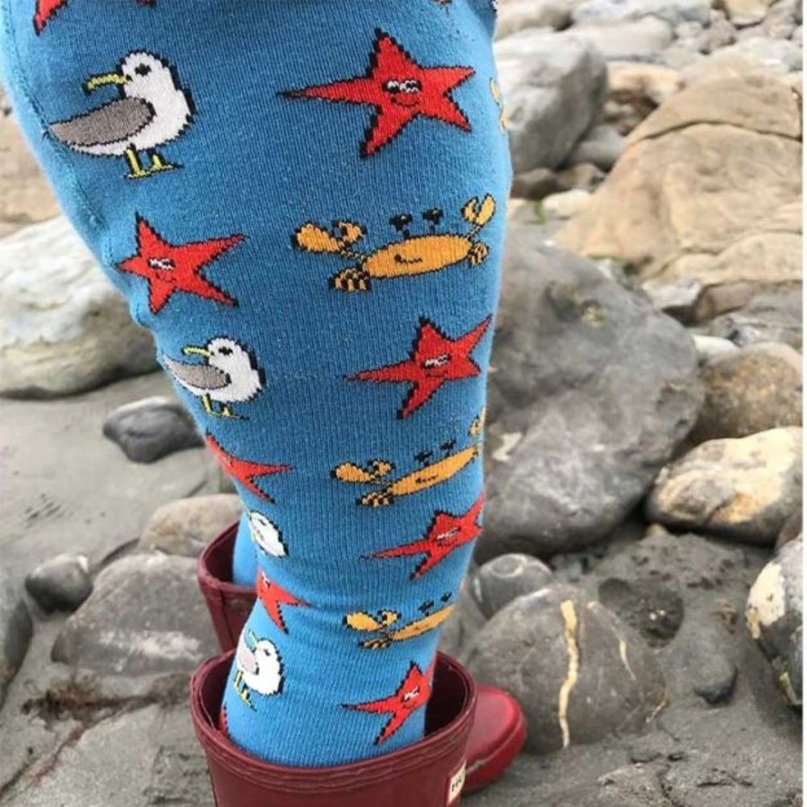 Accessories Slugs and Snails | Slugs & Snails Seaside Tights