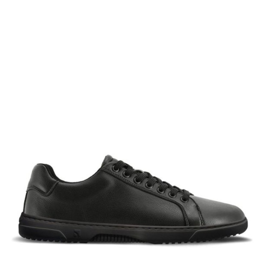 Adults Be Lenka Trainers | Be Lenka Adults Barebarics Leather Zoom Sneakers All Black