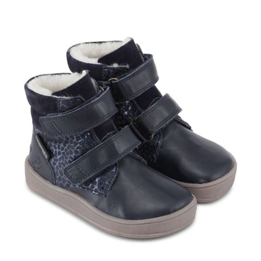 Kids Bundgaard Shoes | Bundgaard Basil Tex Boots Navy Wasp